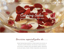 Tablet Screenshot of cateringsalas.com